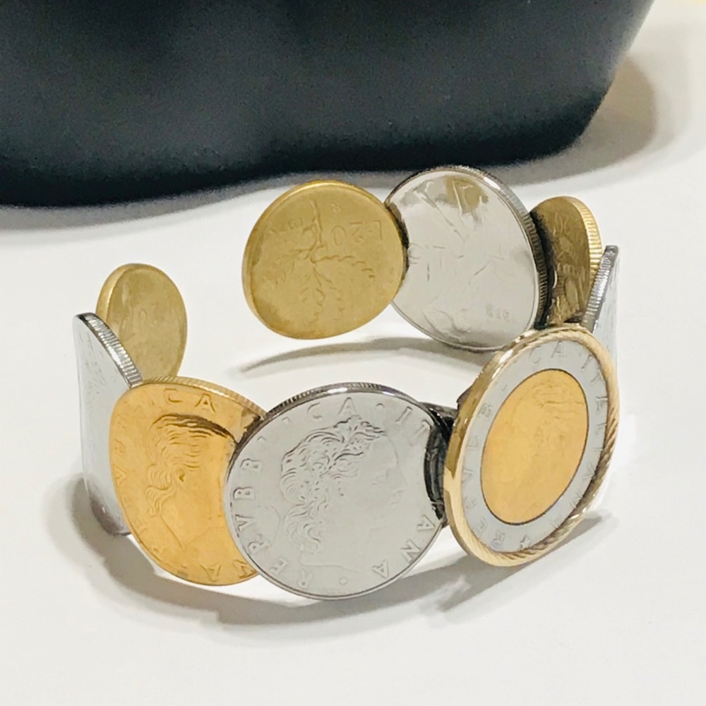 Repubblika Italia Cuff Bracelet Stainless Steel